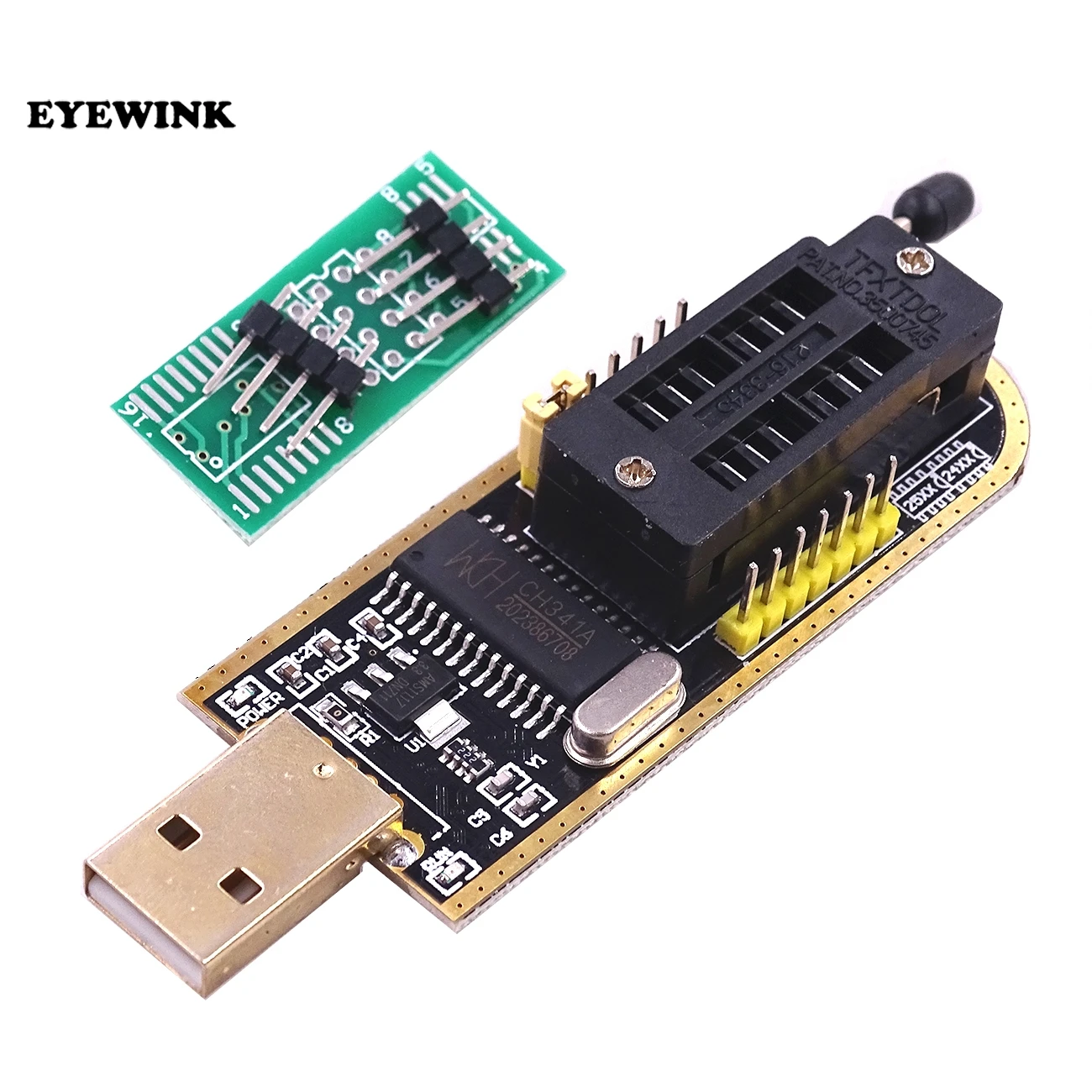 USB программатор EEPROM CH341A 24 25 с программным обеспечением и драйвером флэш BIOS 1