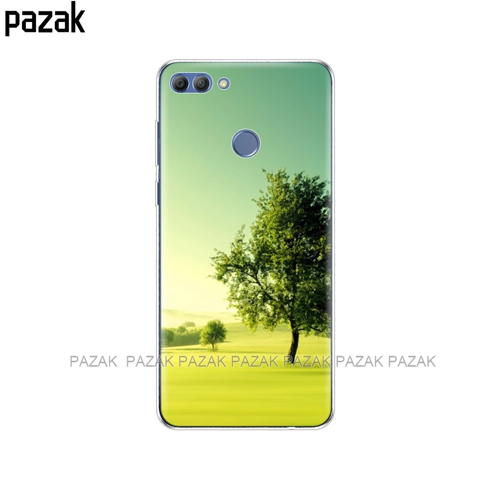 Силиконовый чехол для телефона для huawei Y9 чехол s Мягкий ТПУ чехол для телефона Полный 360 Защитный дизайн pop - Цвет: 34286