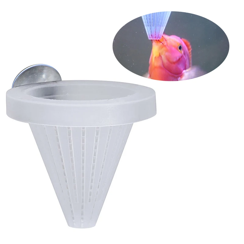 Аквариумная кормушка для рыб кормления красных червей бак червь крови