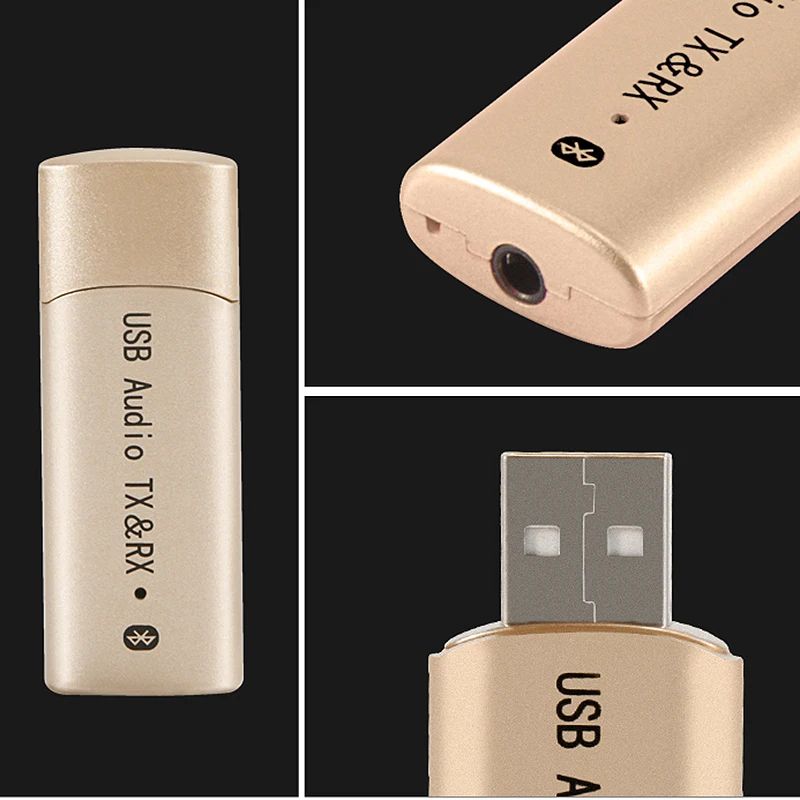 2018 беспроводной USB bluetooth передатчик приемник аудио 4 2 стерео 3 5 мм адаптер