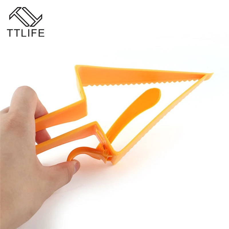 TTLIFE 1 шт. треугольный резак для торта пластиковый нож разделитель форма Лопата