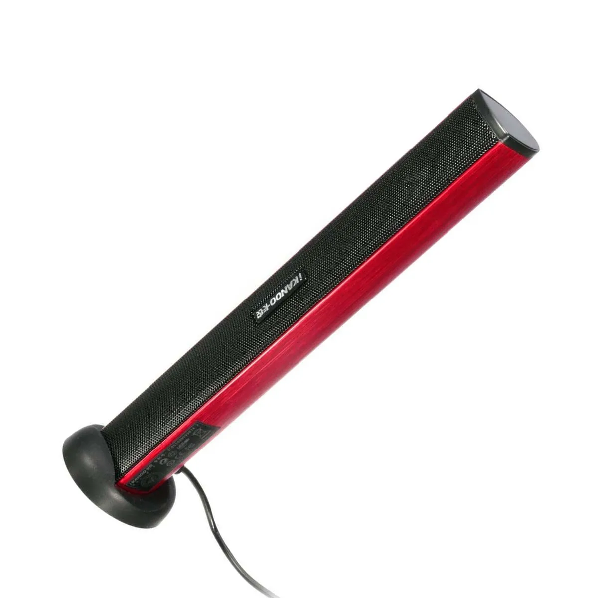 HFES New IKANOO Mini USB loudspeaker Speaker Laptop Computer PC Sound Box Music Audio Bar Black | Электроника