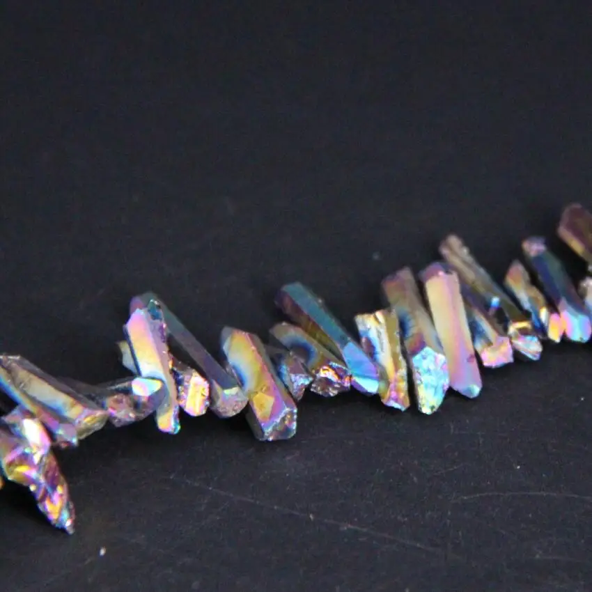 Бусины Из Сплава радуги и титана 15 5 дюйма|loose beads|crystal stickdiy jewelry making |