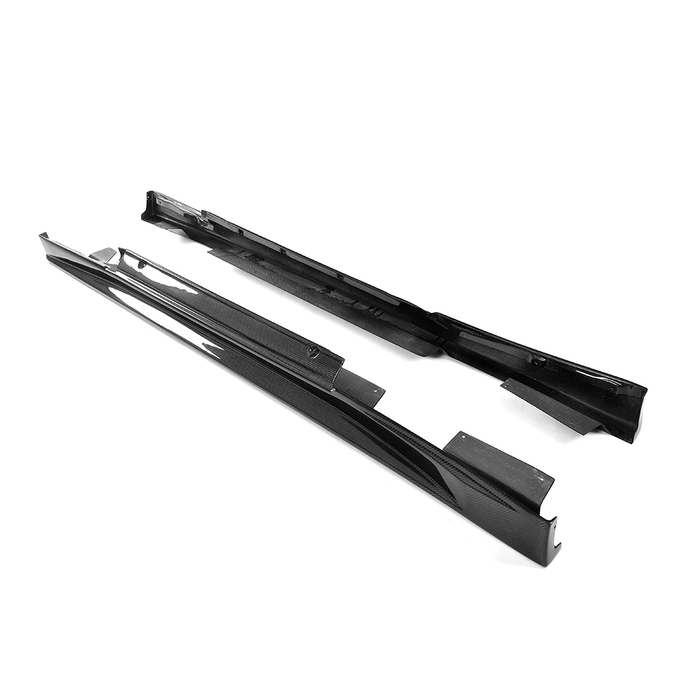 Боковая юбка из углеродного волокна для Nissan R35 GTR Coupe GT R ZE Door Step Cover Racing Body
