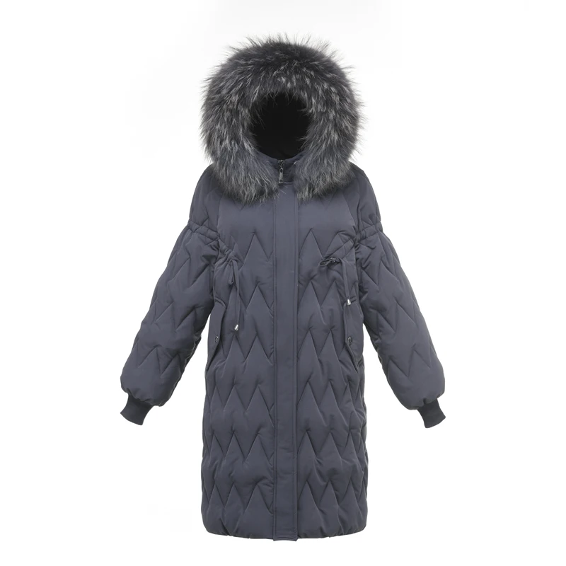2019 новый дизайн зимняя женская куртка с капюшоном меховым воротником хлопковой