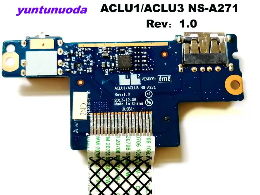 Original for Lenovo G40 G40-70 G40-50 USB audio Board ACLU1/ACLU3 NS-A271ACLU1 FPC NBX0001AG00 tested good free shipping | Компьютеры и