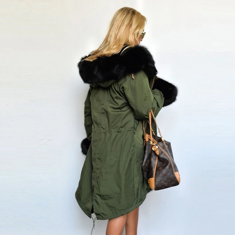 

Winter Coat Luxury Womens Faux Fur Casual Warm Hooded Hoody Parka Long Trench Jacket Outerwear Oversize Plus S-2XL 6Q1287