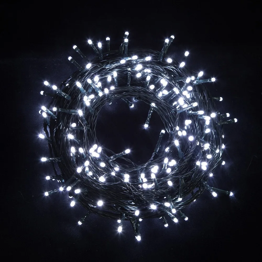 Водонепроницаемая светодиодная гирлянда на 200 светодиодов 30 м|string lights|outdoor party