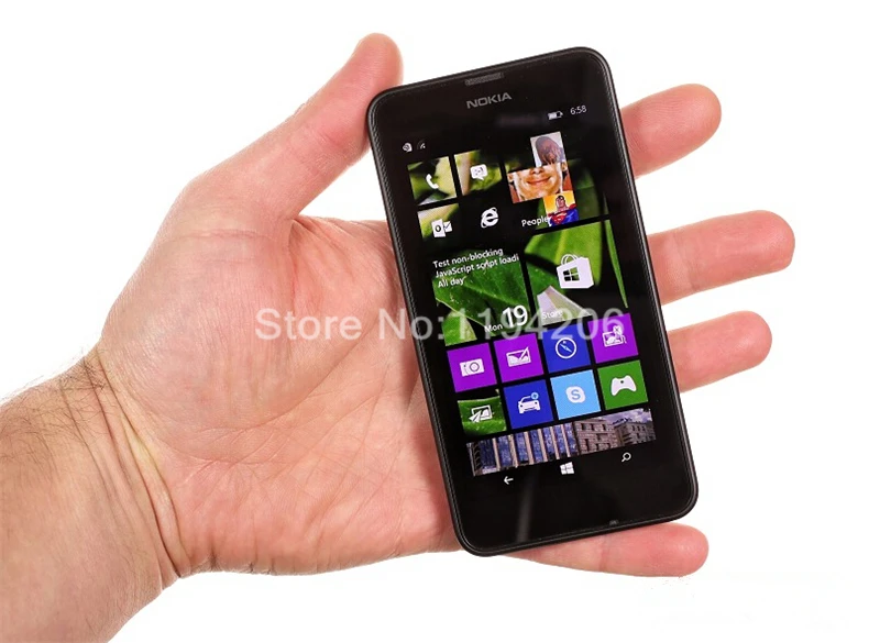 Оригинальный разблокированный сотовый телефон Nokia Lumia 630 ОС Windows одна sim карта 8 Гб