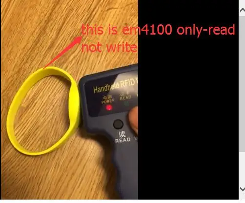 1 RFID Браслет Классический 125 кГц EM4100/TK4100 Polsband браслет Id-kaart часы силиконовый браслет карты контроля доступа