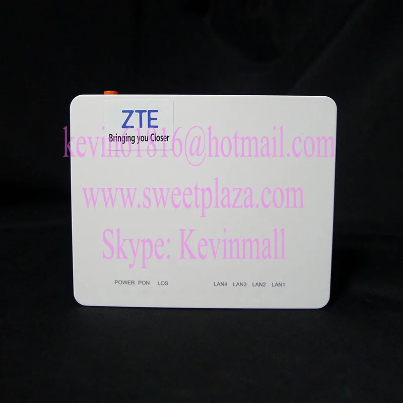 Оригинальный ZTE ZXHN F633 GPON ONU 1GE + 3FE LAN порты английский интерфейс настройки|zte zxhn|gpon