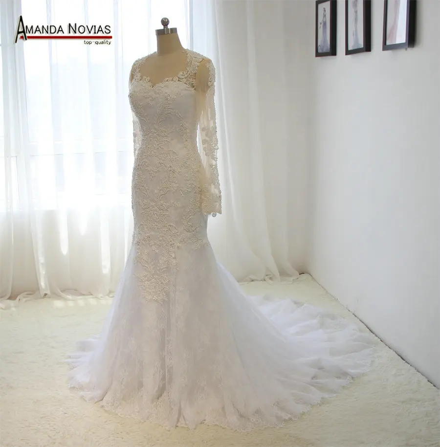 Свадебное платье vestido noiva горячая Распродажа Amanda Novias реальные фотографии свадебное платье es