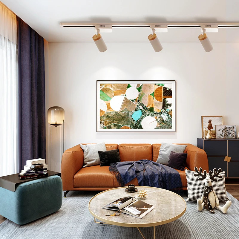 TRAZOS светодиодный потолочный светильник s регулируемый металлический белый