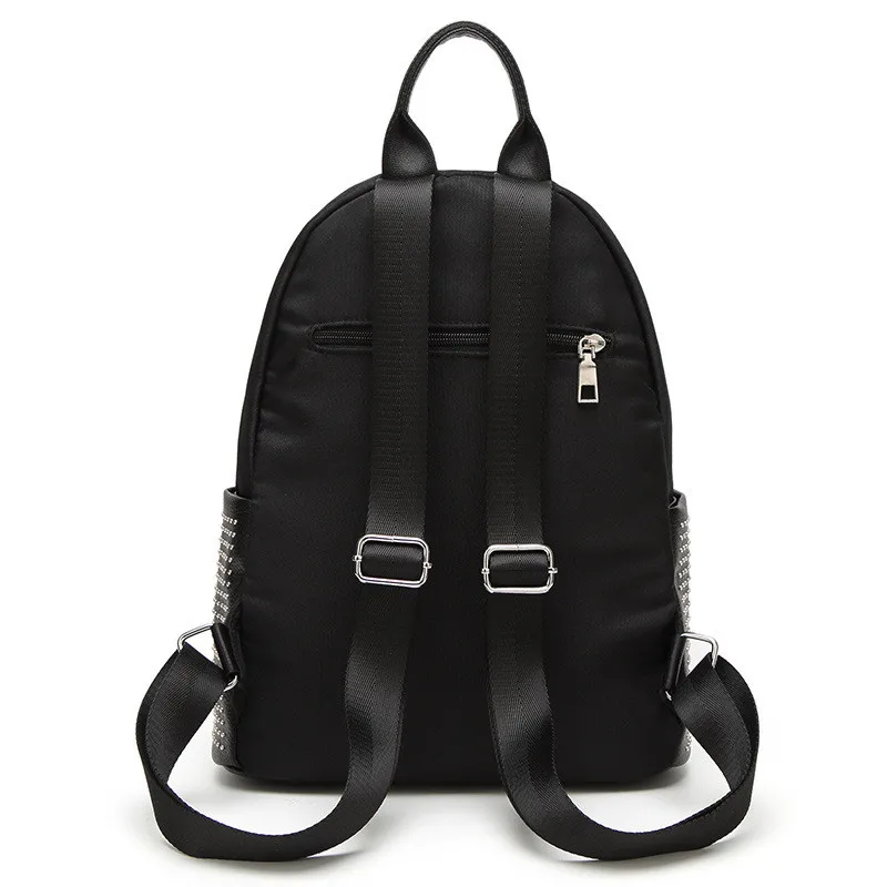 Женские рюкзаки рюкзак из ткани Оксфорд с заклепками женские модные