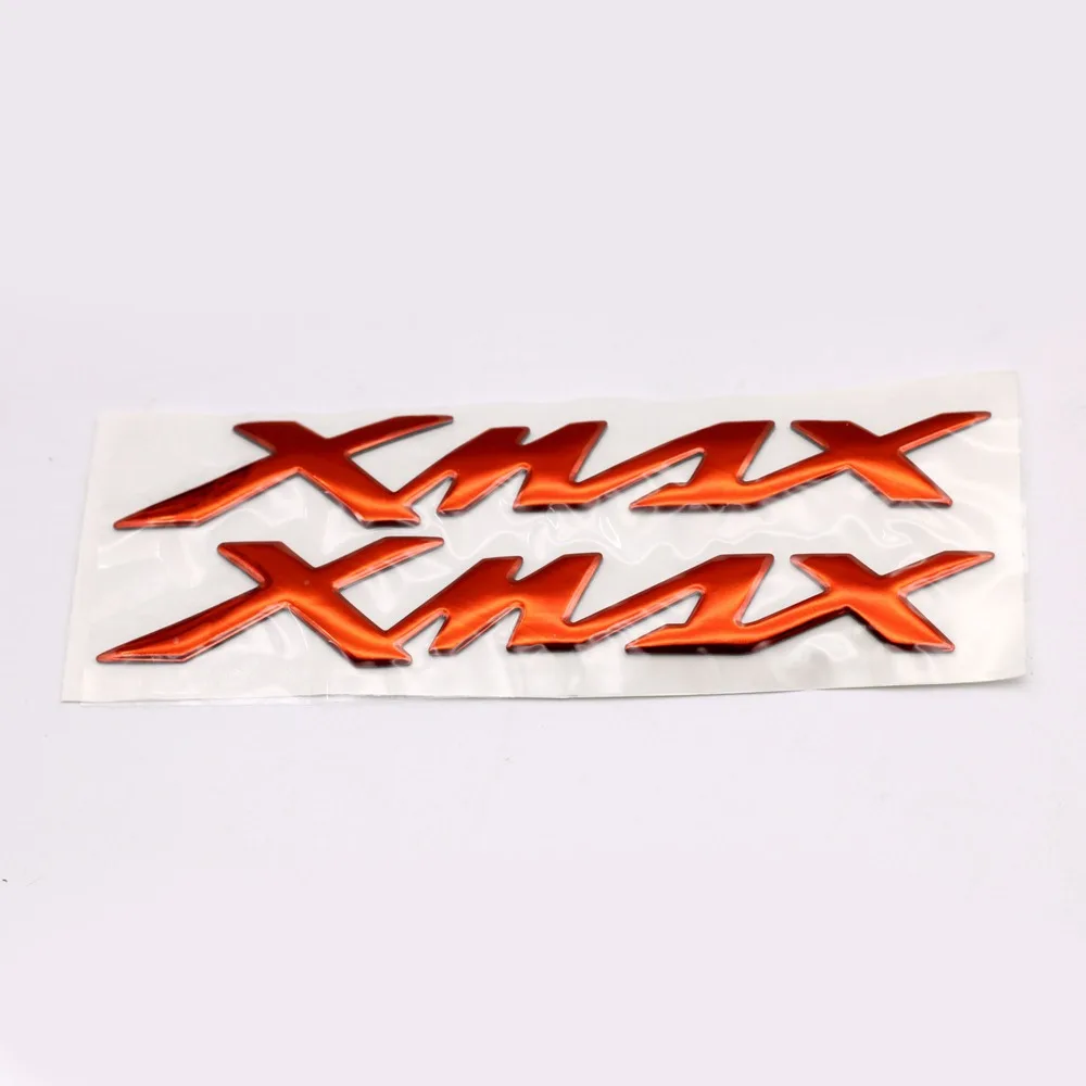 1 пара 15x5 см мотоциклетные 3D наклейки на бак эмблема для Yamaha X MAX XMAX 125 250 400|tank