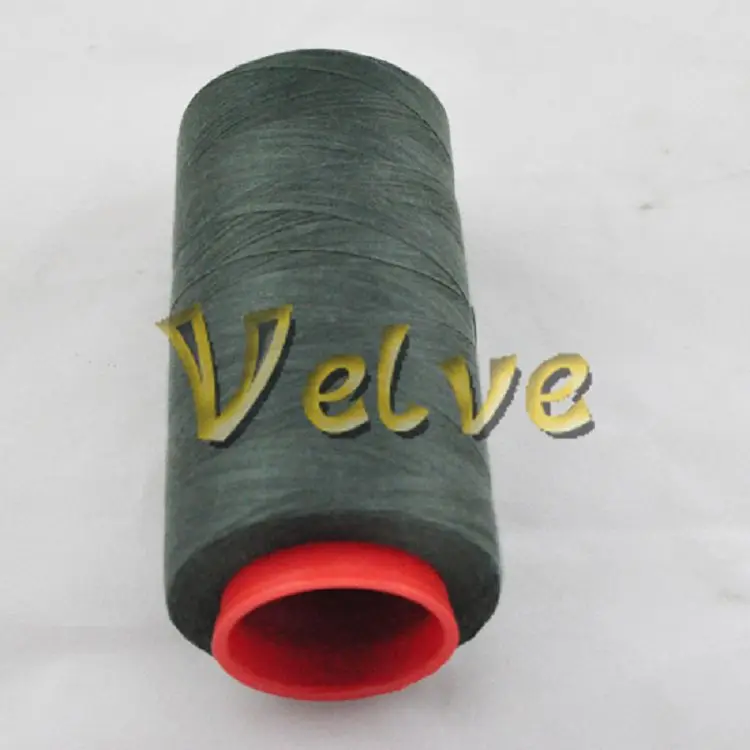 Серый высокопрочный полиэстер швейных ниток 1000D высокая прочность нить