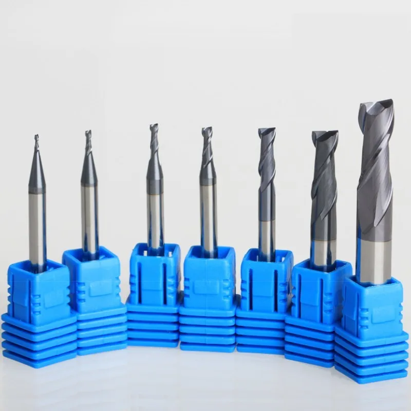 1 шт. 2 флейты плоский Фрезерный резак R1 * 3L1 50L 4D ultramicron CNC фрезерный станок|2 flute|milling