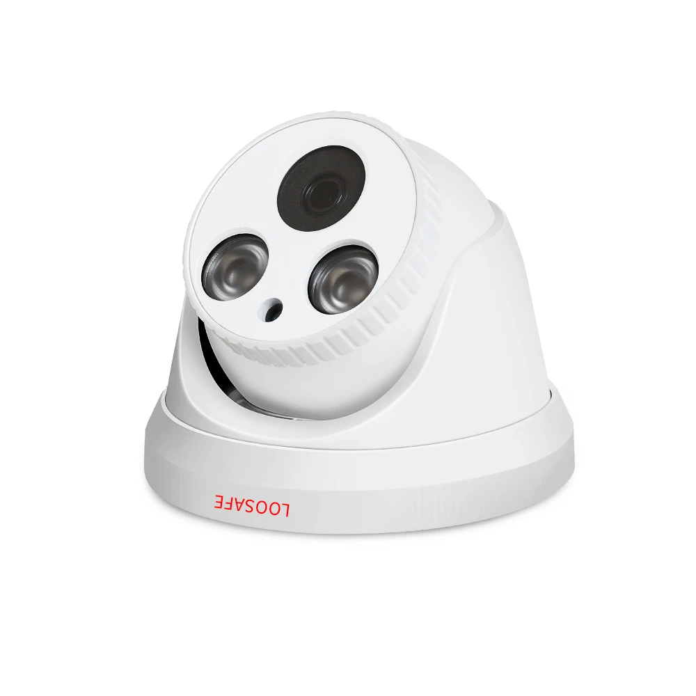 LOOSAFE сетевая домашняя купольная ip-камера 1080 P, ip-камера с сигнализацией, ночное видение, CCTV, ONVIF, камера наблюдения