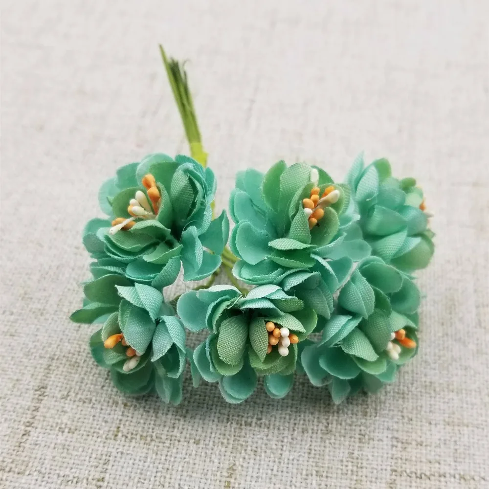 6 шт./лот 3 см Искусственный цветок маргаритки для венков цветы домашней вечеринки