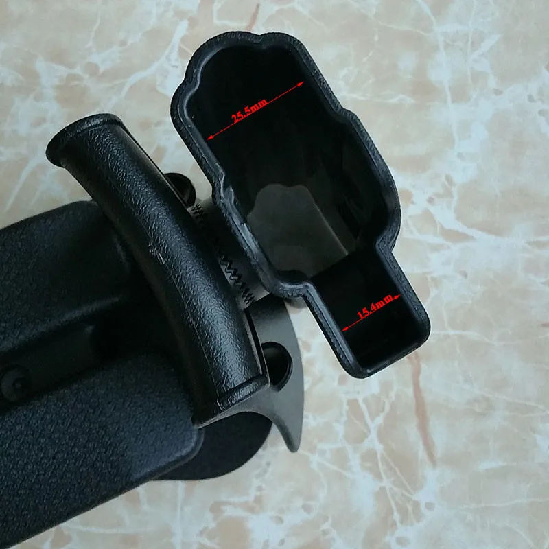 Tactifans полимерный Пистолеты кобура для Glock 17 19 23 25 28 32-для правой руки Gen 4 совместимость и двойной подсумок для магазинов 9: 40; Цвета: чёрный