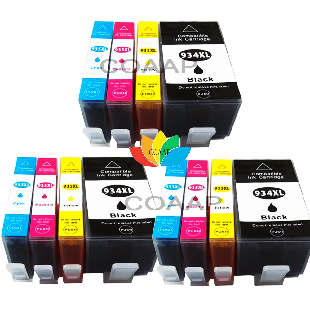 Картридж для принтера hp 934 935 hp934 hp935 XL Officejet pro 6230 6830 6835 6812 6815 6820 12 шт. | Компьютеры и