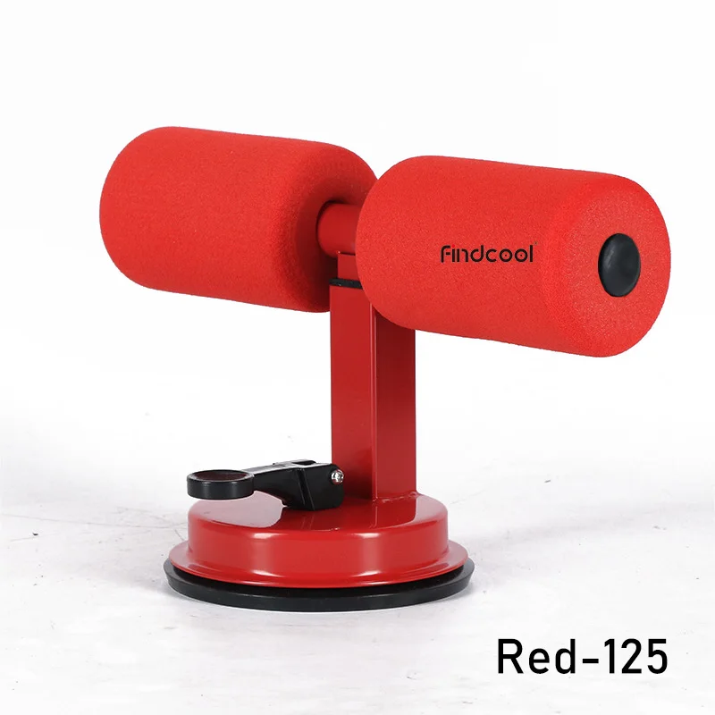 Красный Findcool Sit-ups помощник устройство здоровый живот похудение домашний фитнес присоска держатель оборудование брюшной полости упражнения - Цвет: Красный