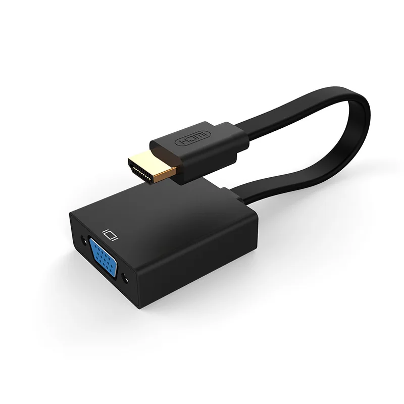 Rovtop HDMI к VGA адаптер Мужской Famale конвертер 1080P цифровой аналоговому Видео Аудио для