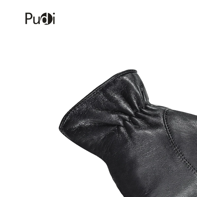 PUDI GL838 женские перчатки из натуральной овечьей кожи с норковым мехом новые модные