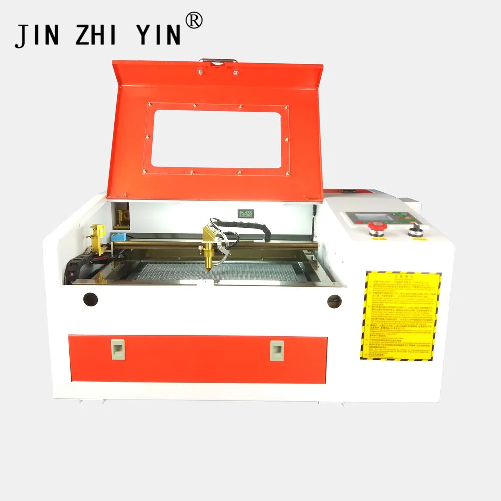 

CO2 laser engraving and cutting machine 40w 4030 ruida 6442s controller laser engraver engraving non-metal