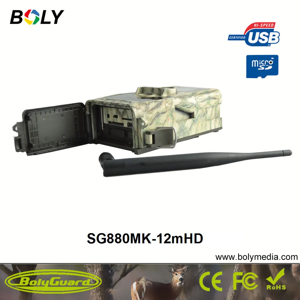 Распродано Черный ИК BolyGuard Trail камеры MMS/GPRS игры функции 12MP HD беспроводной Long Range