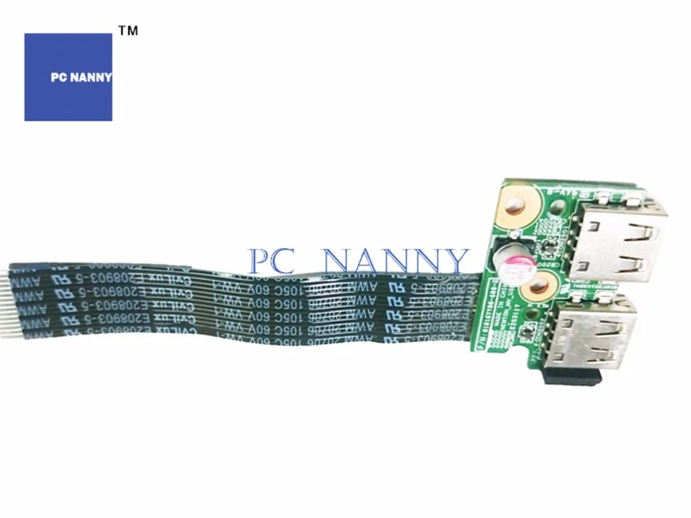 Оригинальная USB интерфейсная плата для ноутбука с кабелем HP CQ58 650 655 01016YY00 35110EY00 04T G