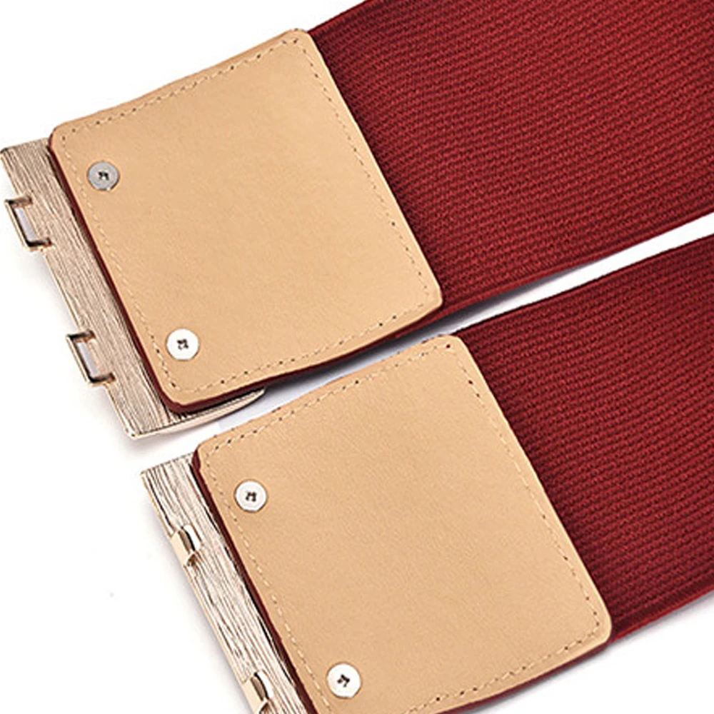 ORINERY 2018 New Designer Belts for Women Fashion Solid Elastic PU Leather Belt Wide Jeans Dress Accessories | Аксессуары для