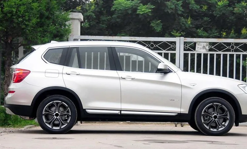 SUNFADA углеродного волокна виниловые колеса наклейки втулки украшения для BMW X3 2014