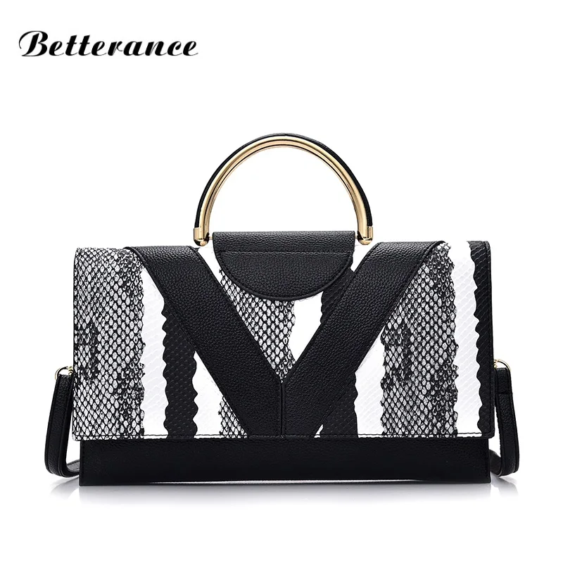 Betterance роскошные сумки женские дизайнер серпантин crossbody для женщин в полоску bolsas