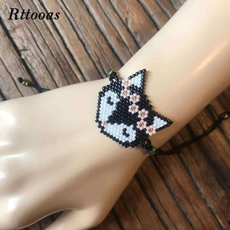 Женский браслет венок из мультфильма Миюки Rttooas летний стеклянный бисер