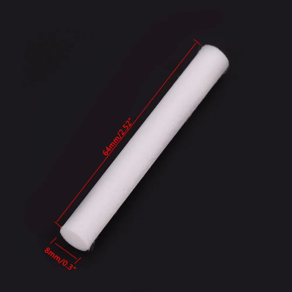 10pcs 8mmx64mm Air Humidifiers Filters Cotton Swab for Air Ultrasonic Humidifier Cotton Sticks