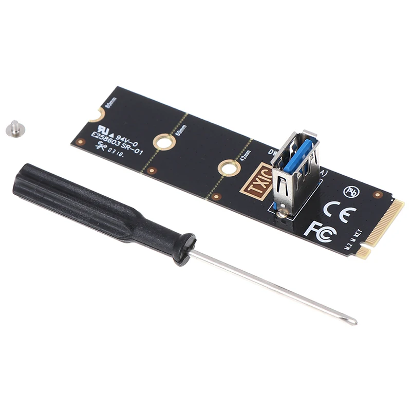 1 комплект NGFF M.2 к USB 3 0 адаптер для переходных карт PCI-E 1x 16x |