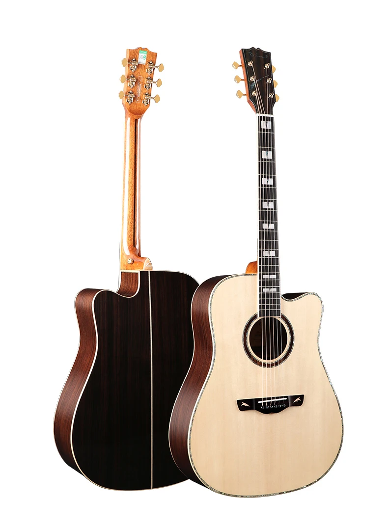 Dadarwood DW 430CS твердая верхняя акустическая электрогитара гитара ra acustica|Гитары| |