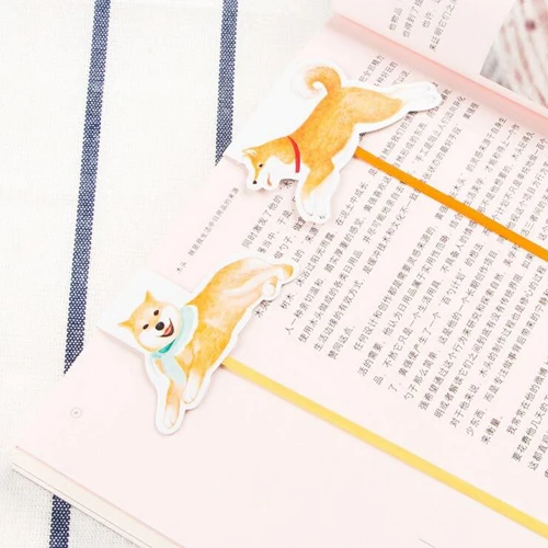 1 шт./лот Милая собачка дизайн длинный хвост закладки магнитные Новинка (tt 2705)|novelty