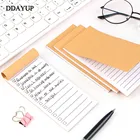 Карманная бумага из крафт-бумаги блокнот для заметок канцелярские принадлежности для скрапбукинга записная книжка для списка переписей блокнотов для записей