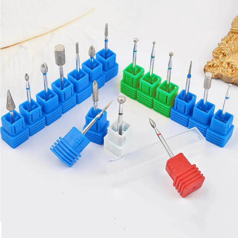 Алмазная фреза для ногтей вращающаяся удаления кутикулы электрическая маникюра