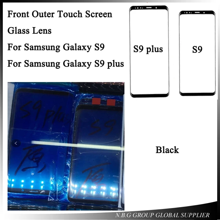 Новый передний Внешний сенсорный экран стеклянный объектив для Samsung Galaxy S9 G960 Plus