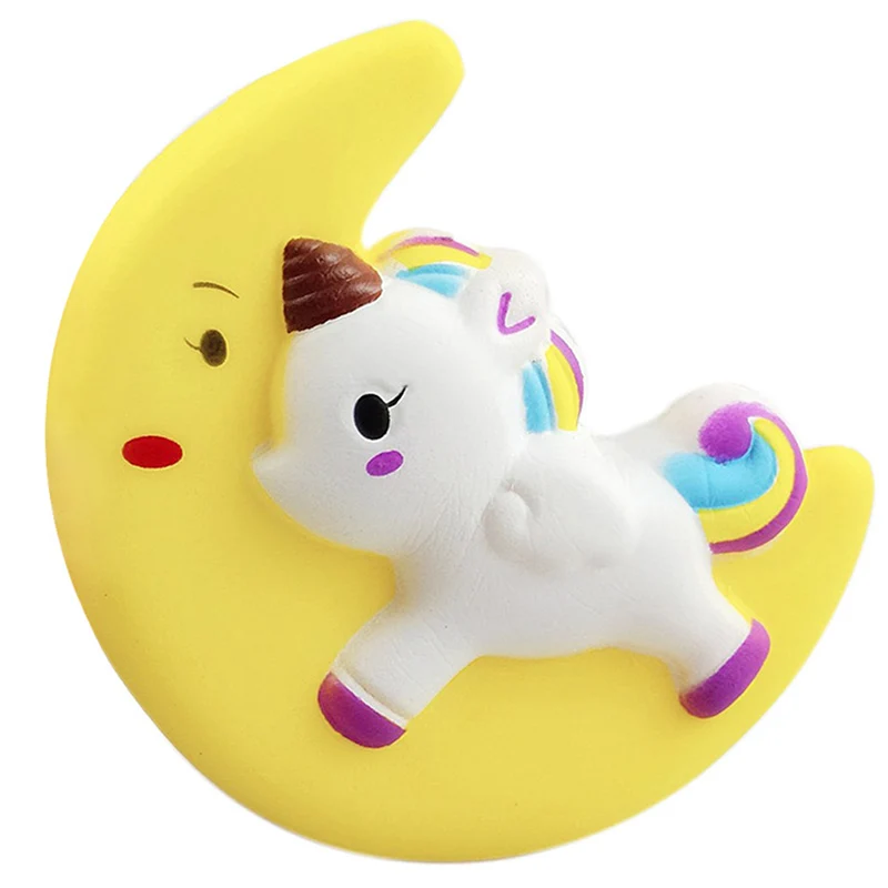 Мягкая игрушка мультфильм Мороженое кошка Звездный олень Squishy медленно растущий крем ароматическая Игрушка Дети Squish Анти Стресс Игрушка снятие стресса