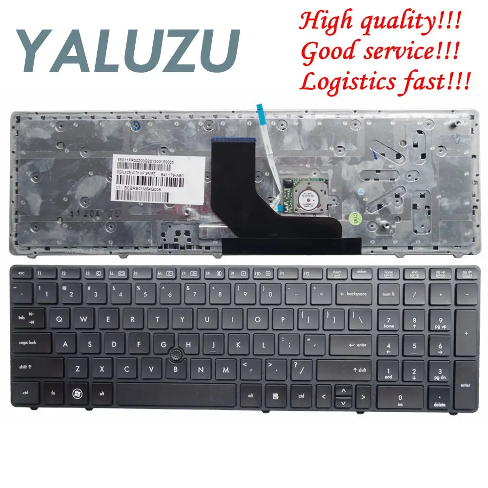 Клавиатура US/RU для ноутбука HP ProBook 6560b 6565b 6570b EliteBook 8560p 8570P 8560B | Компьютеры и офис