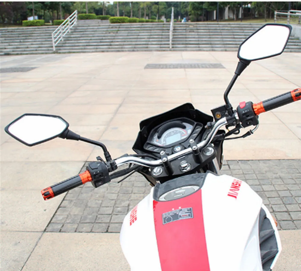 Для KTM Duke 125 200 390 690 990 1290 1190 Универсальный 10 мм мотоциклетные зеркала заднего вида
