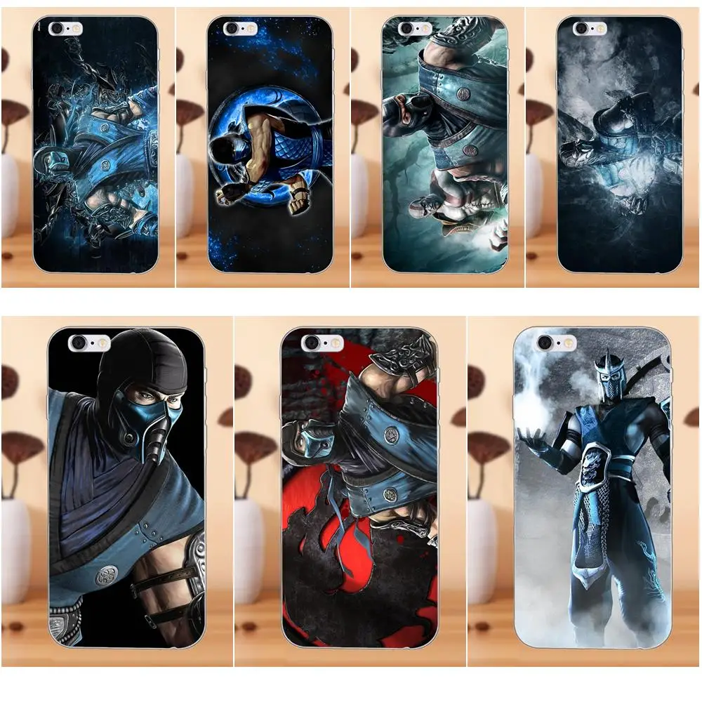 Soft Shell чехол для телефона Mortal Kombat Sub zero ниндзя Samsung Galaxy Note 2 3 4 5 8 9 S3 S4 S5 S6 S7 S8 S9 мини Edge