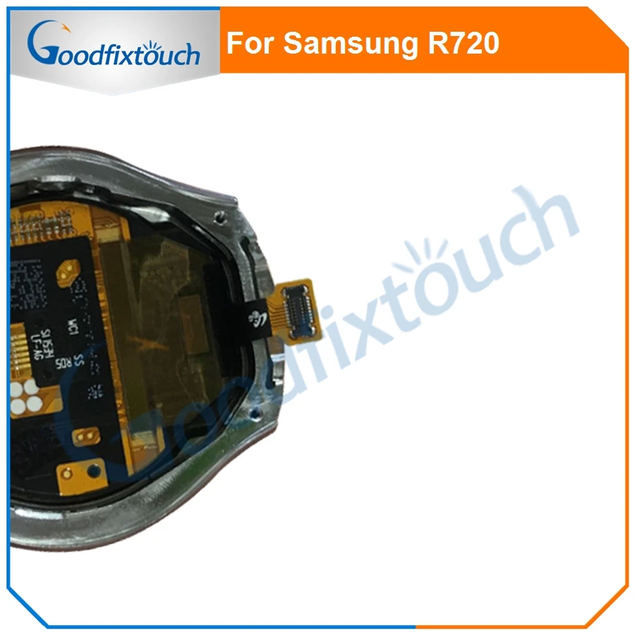 ЖК-экран для samsung gear S2 R720 SM-R720 ЖК-дисплей кодирующий преобразователь сенсорного экрана в сборе с рамкой запасные части