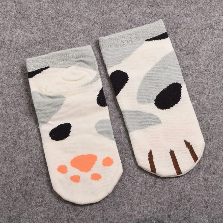 Девушки милый кот коготь стиль короткие лодыжки носки аниме неко Atsume косплей