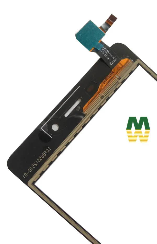 

1PC/ Lot High Quality 5.5"For ZTE Blade V580 Touch screen Touch Plane Digitizer Black White Gold Color with tools+tape
