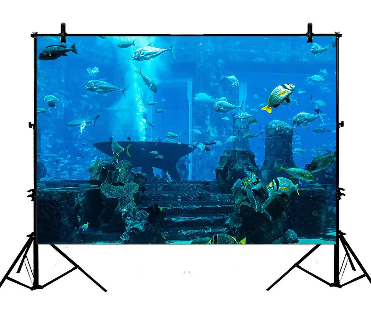 5x7ft океан подводный мир полиэстер фото фон портретный | Электроника